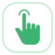 icono decorativo informacion en lengua de señas
